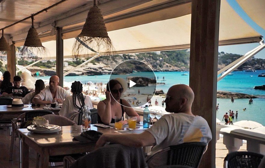 Can Yucas beach restaurant campaign